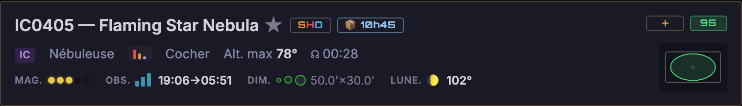 Card de recommandation — exemple 2