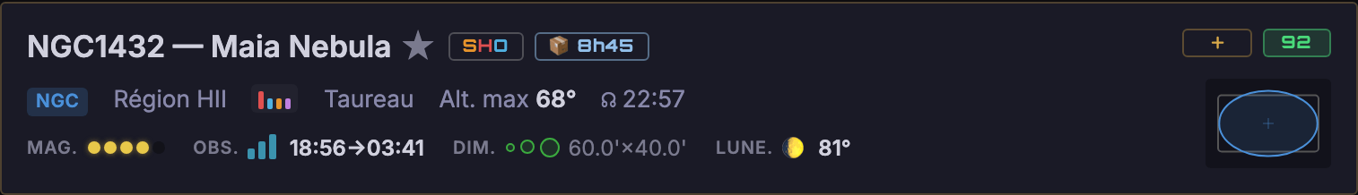 Card de recommandation — exemple 3