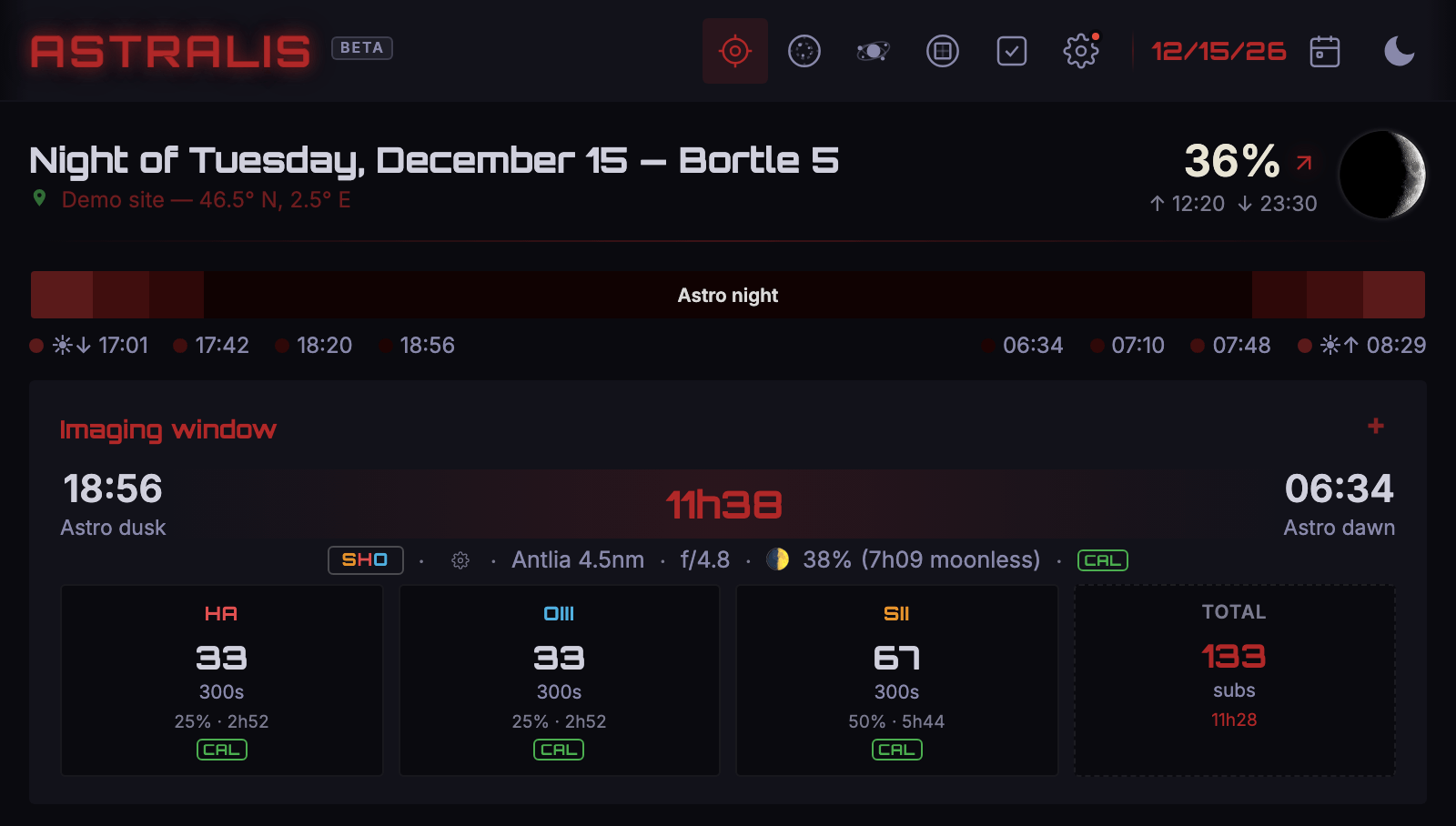 Antares theme